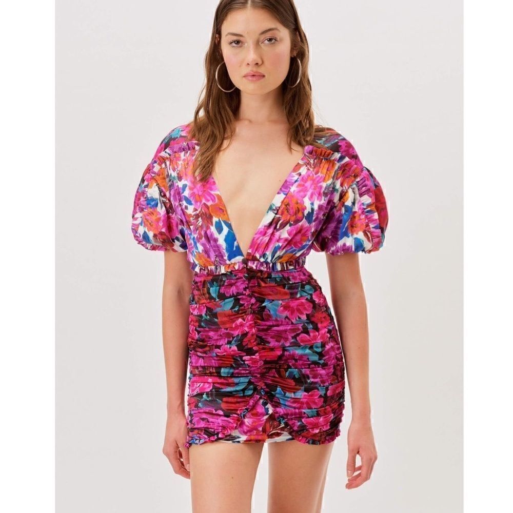 FOR LOVE & LEMONS
LOVE&LEMONS CASSANDRA MINI DRESS PINK - Picture 2 of 10